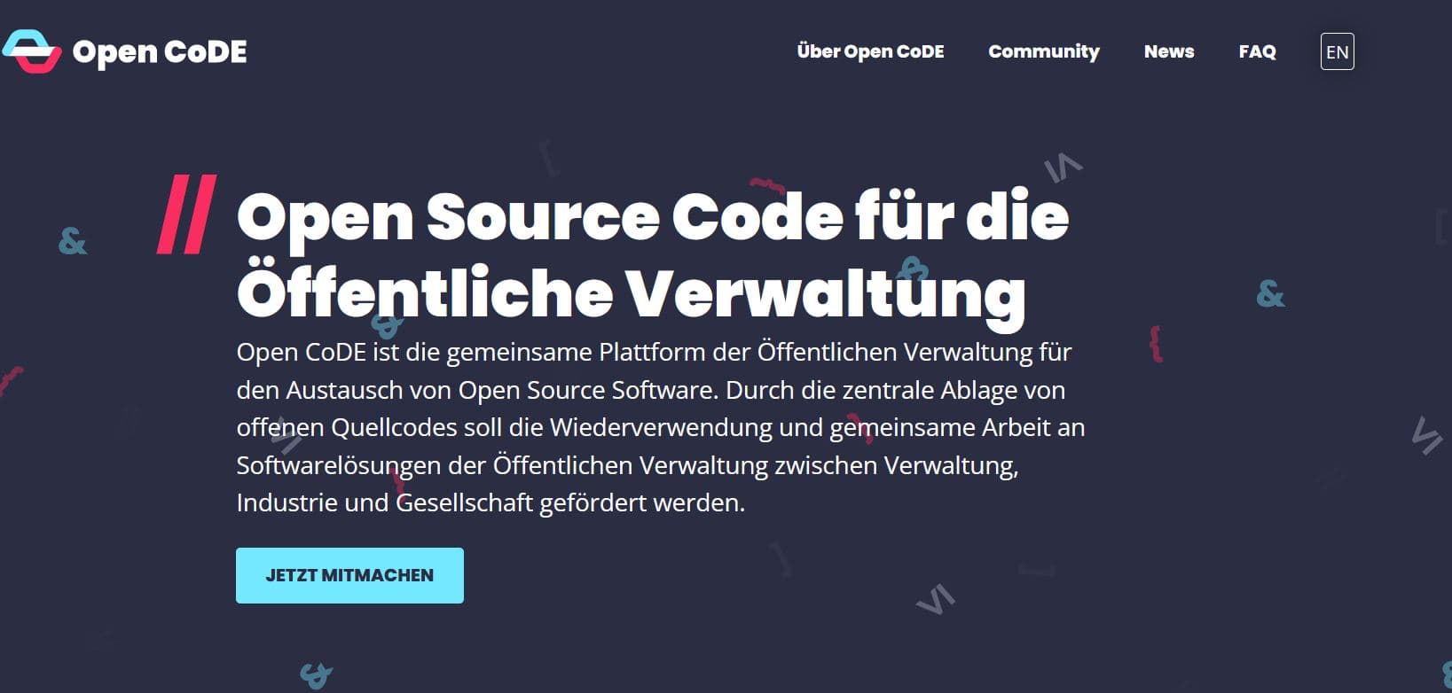 Open CoDE