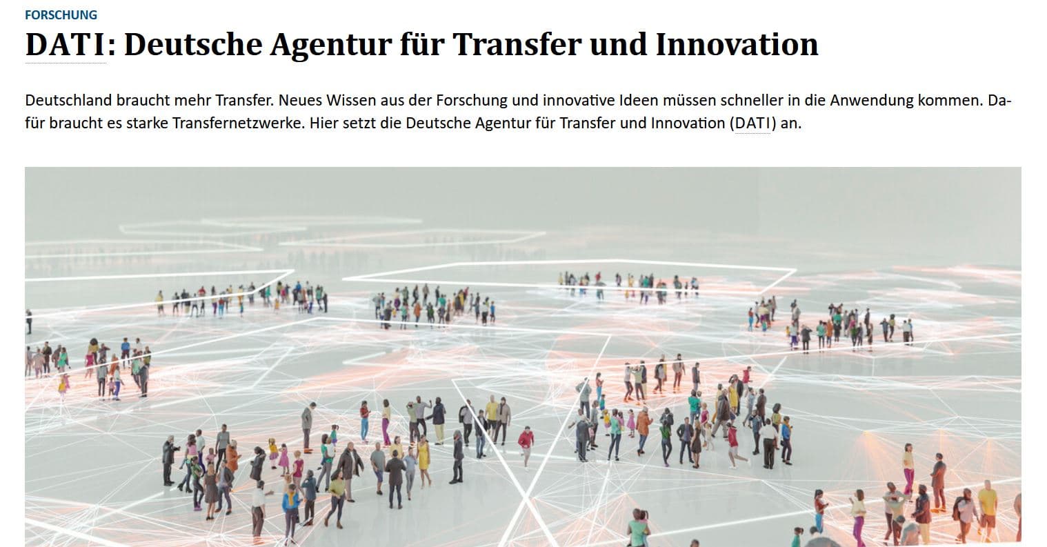 Deutsche Agentur für Transfer und Innovation (DATI)