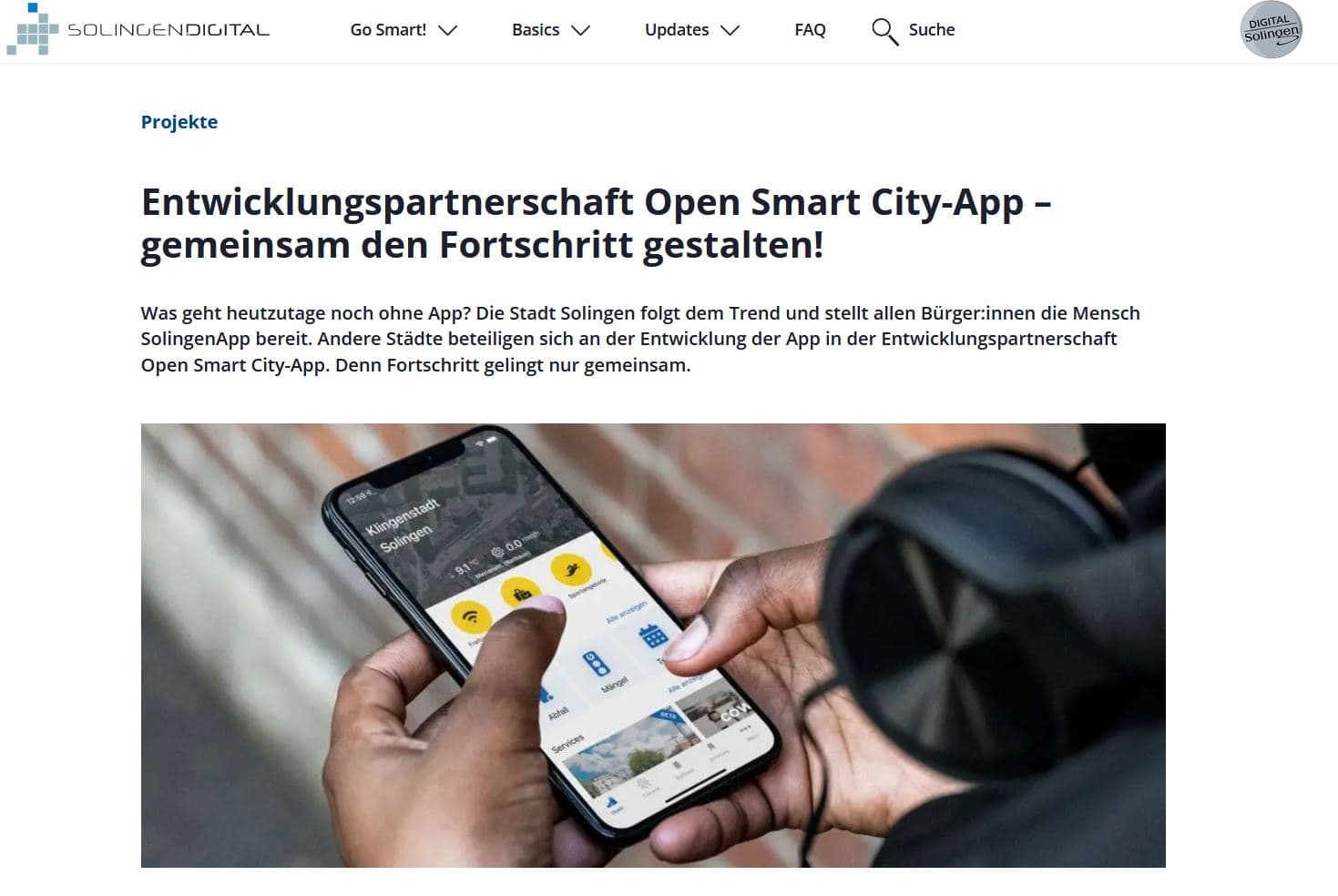 OpenSmart City App - Solingen