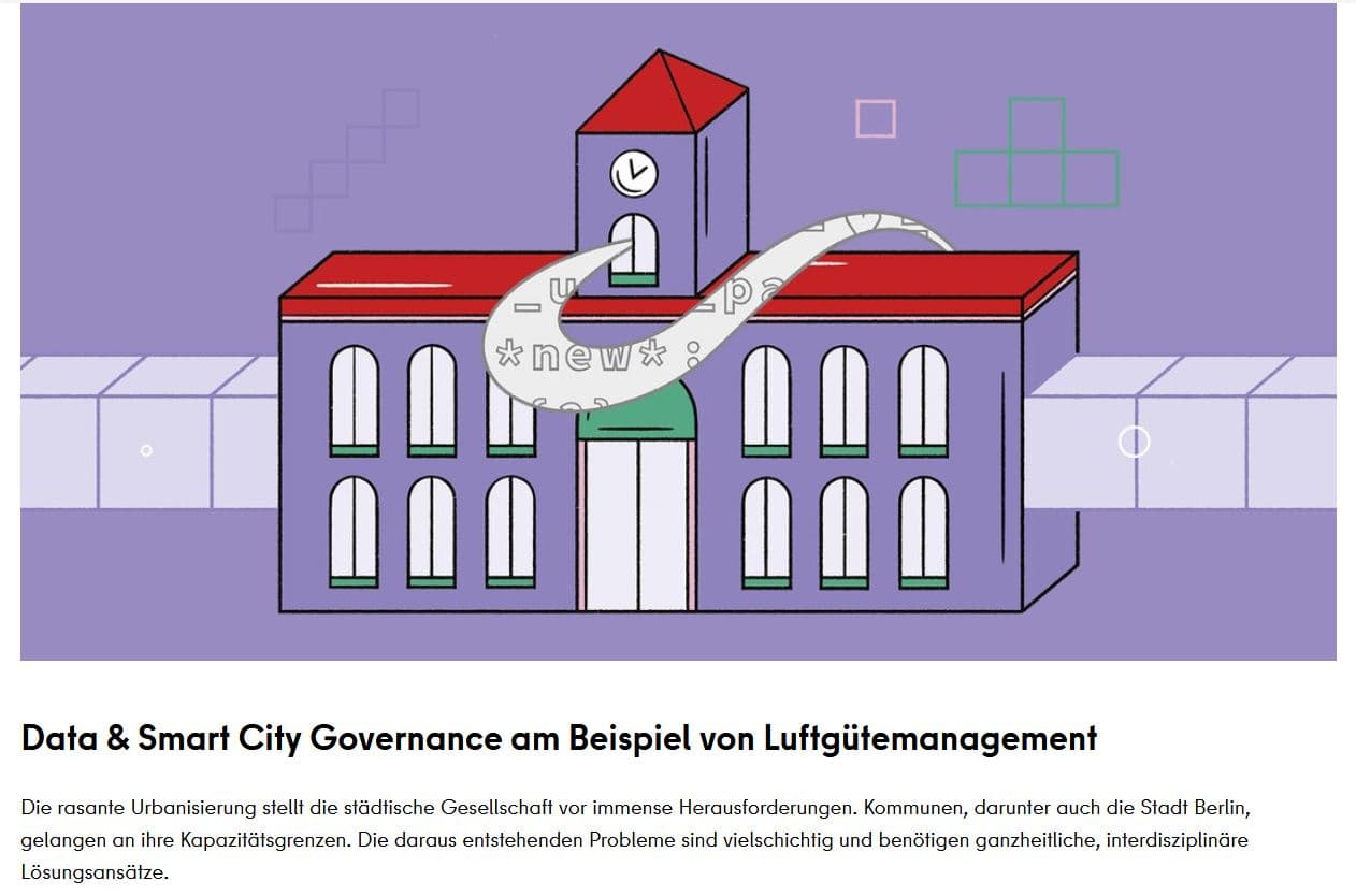 Data & Smart City Governance am Beispiel von Luftgütemanagement