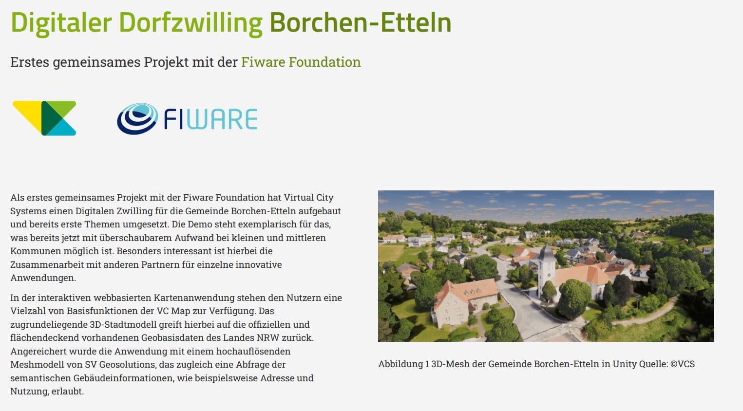 Digitaler Dorfzwilling Borchen-Etteln